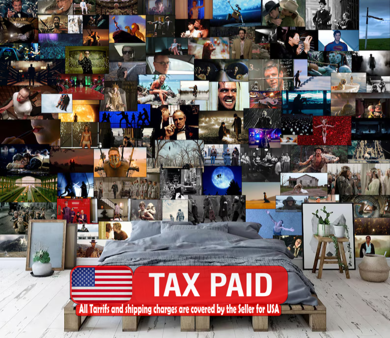 Hollywood Movie Scene Wallpaper Mural