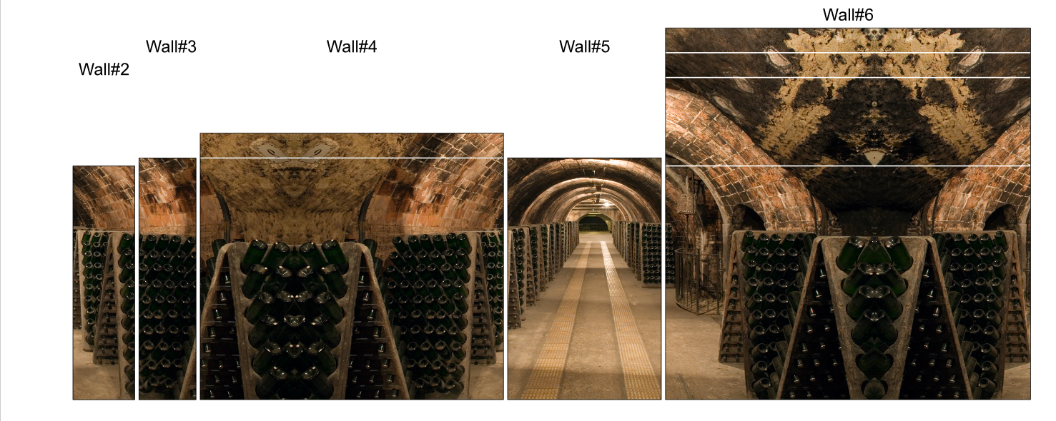 Wine Cellar Vault, Wine room decor Wallpaper Mural