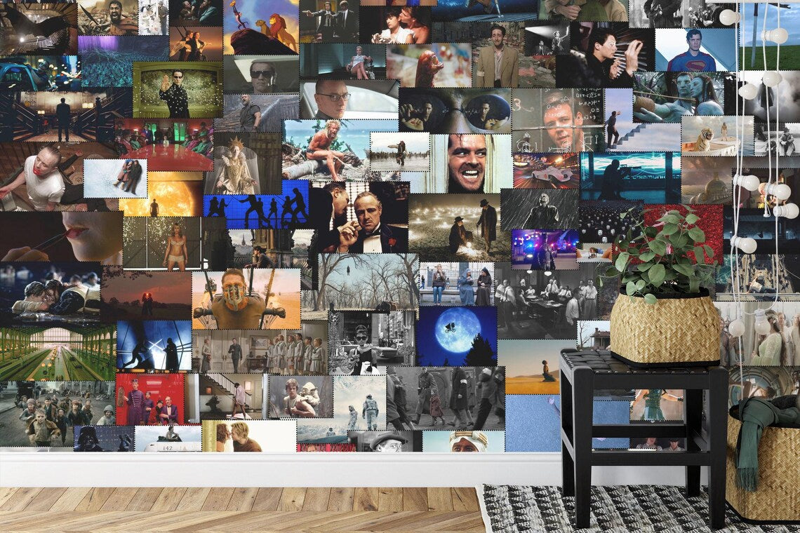 Hollywood Movie Scene Wallpaper Mural