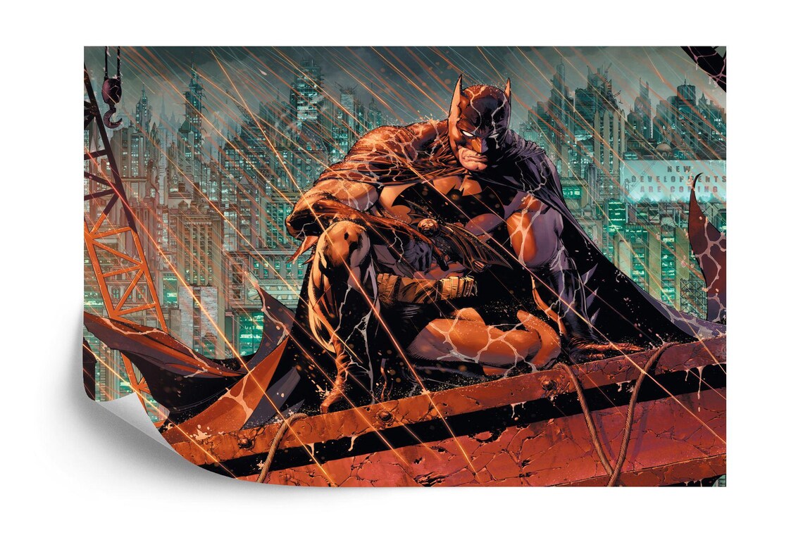 Superhero wall decal collection for kids home decor - Batman, Superman, Spider-Man