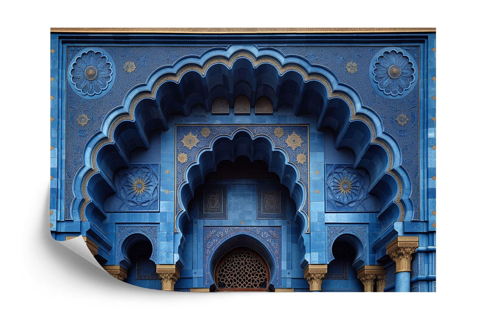 Islamic Arches Wall Decal, Arabian Nights Mural Art Print