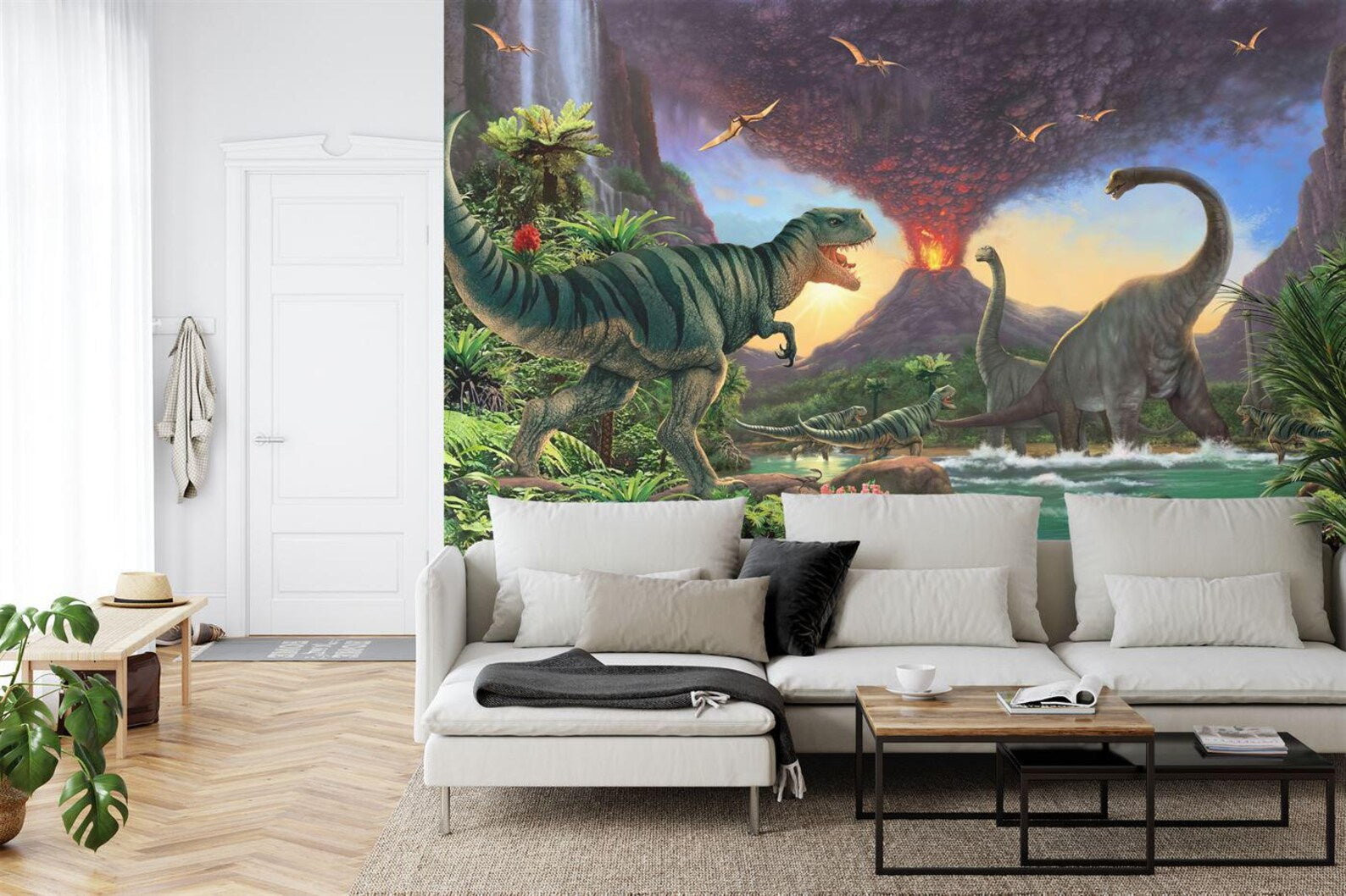 Dinosaur Nursery Wallpaper Mural Gift