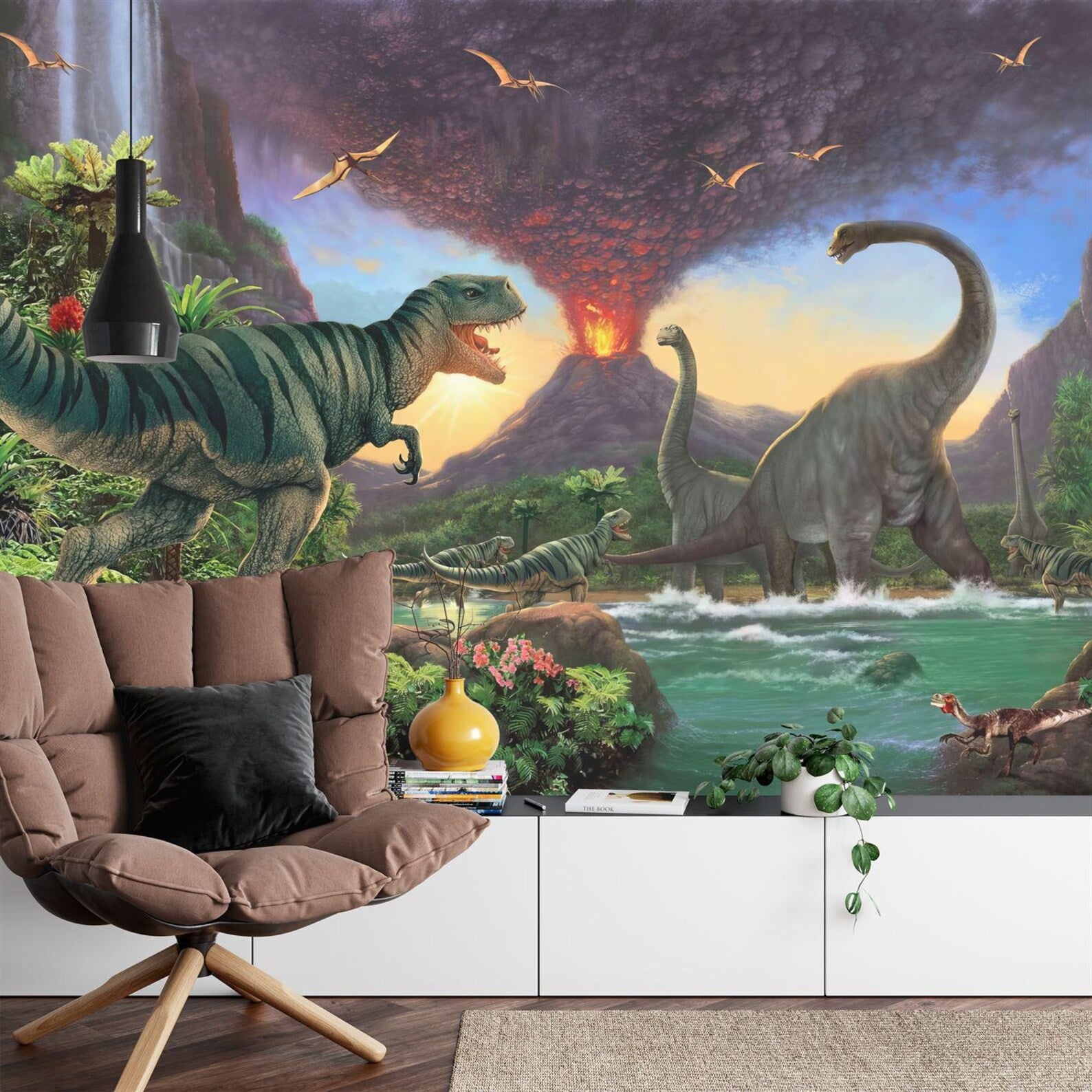 Dinosaur Nursery Wallpaper Mural Gift