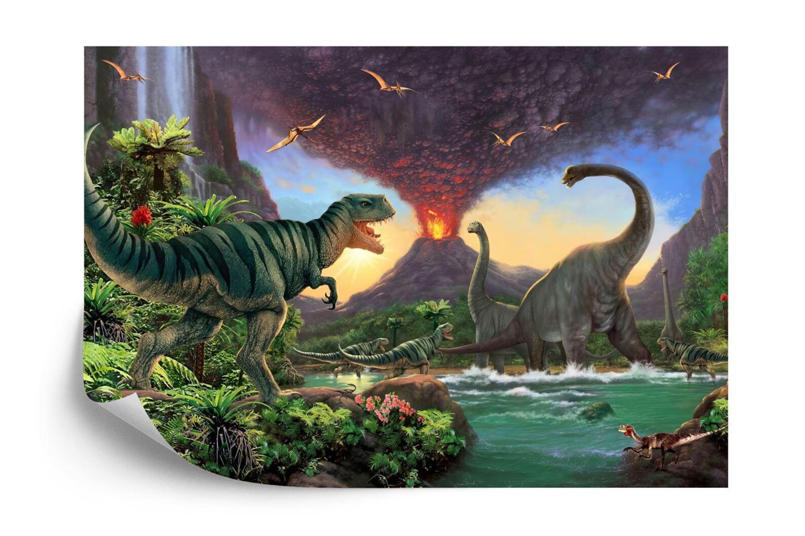 Dinosaur Nursery Wallpaper Mural Gift
