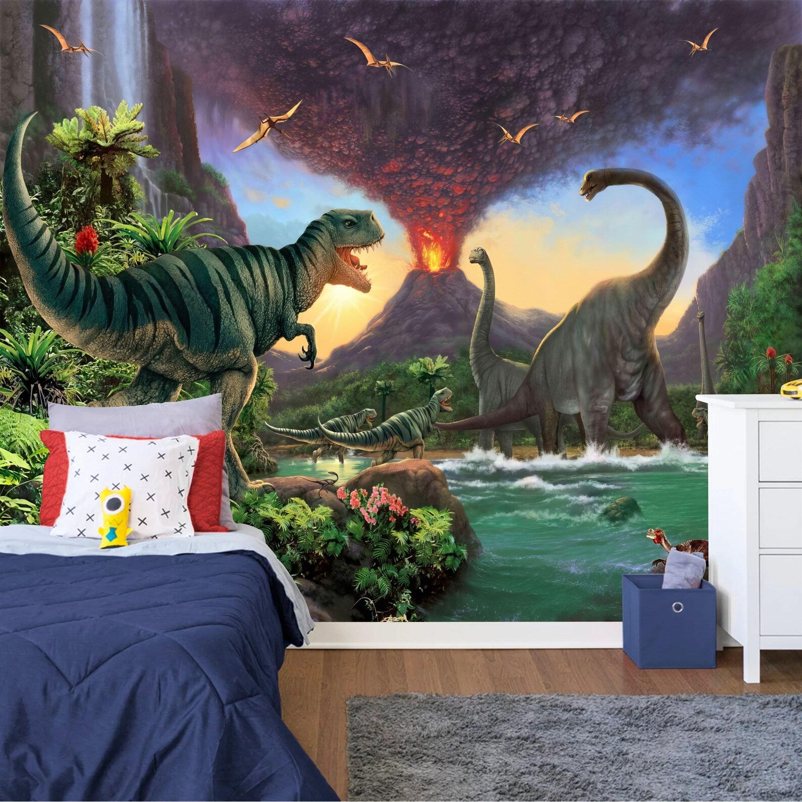 Dinosaur Nursery Wallpaper Mural Gift