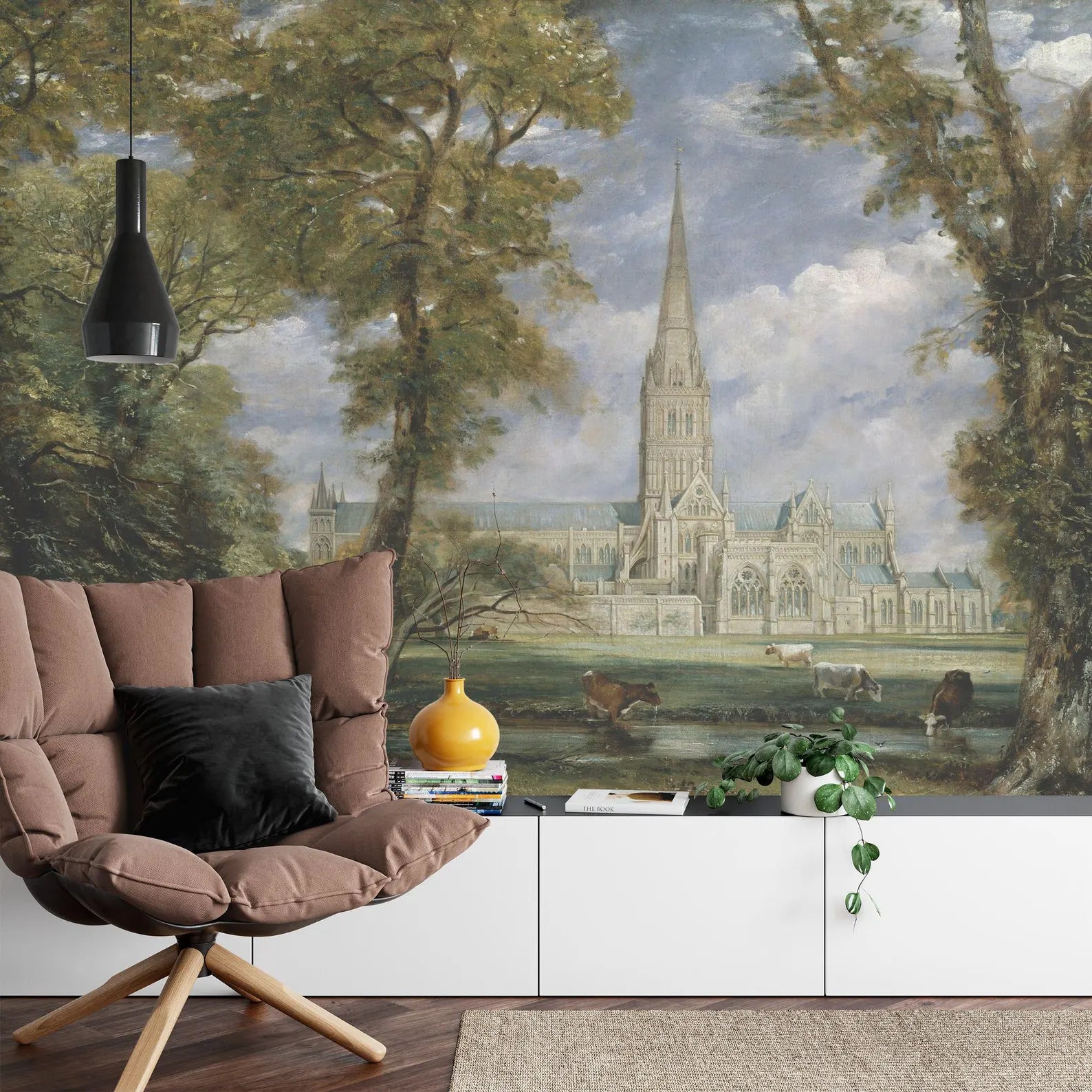 Classic Landscape Painting Wallpaper Mural Gift