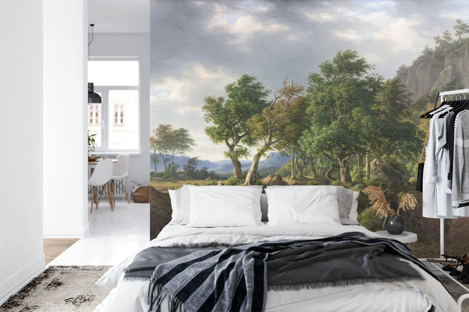 Classic Landscape Painting Mural Art Print