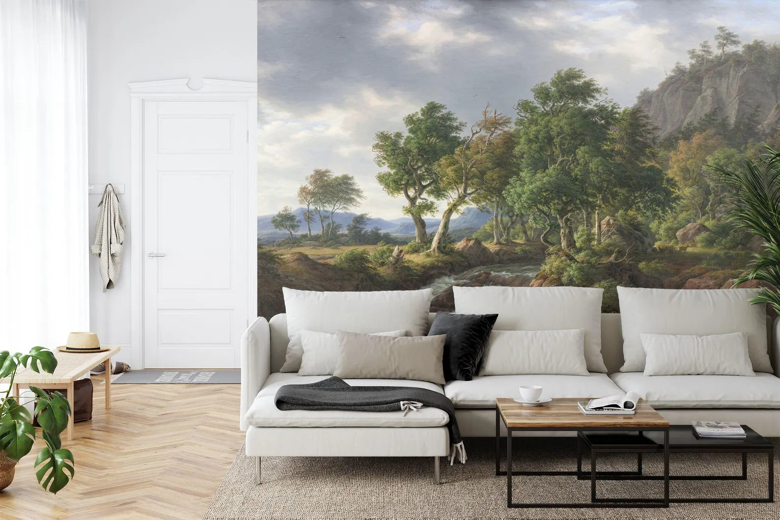 Classic Landscape Painting Mural Art Print