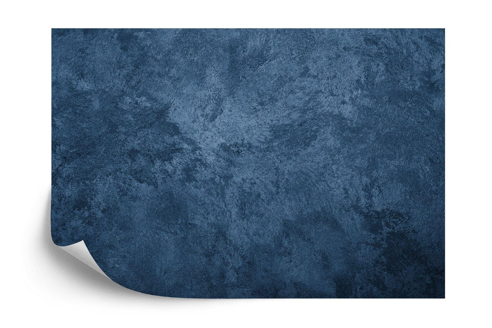 Dark Blue Concrete Texture Wall Mural, Elegant Gift