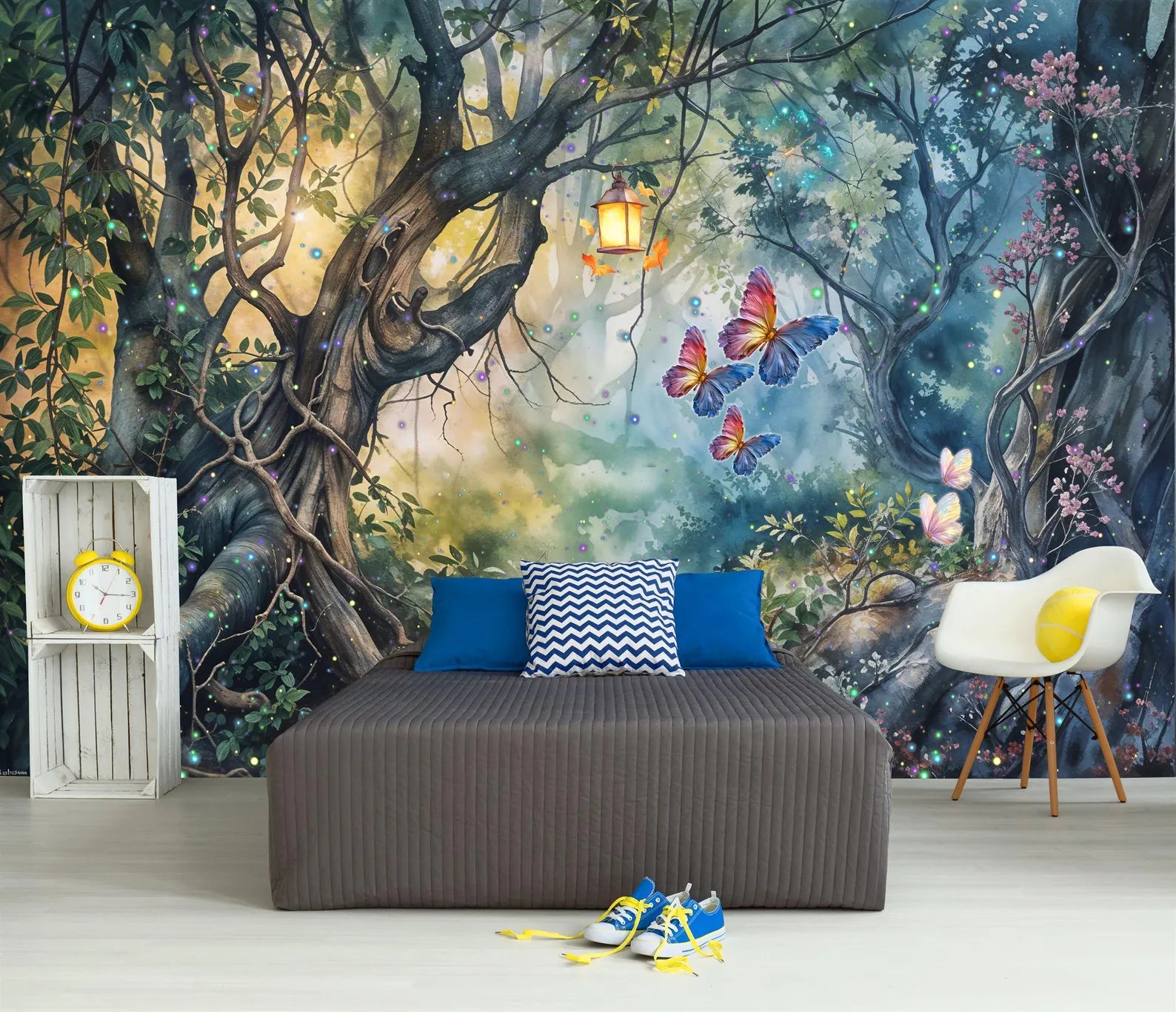 Enchanted Forest Wallpaper Mural Art Print