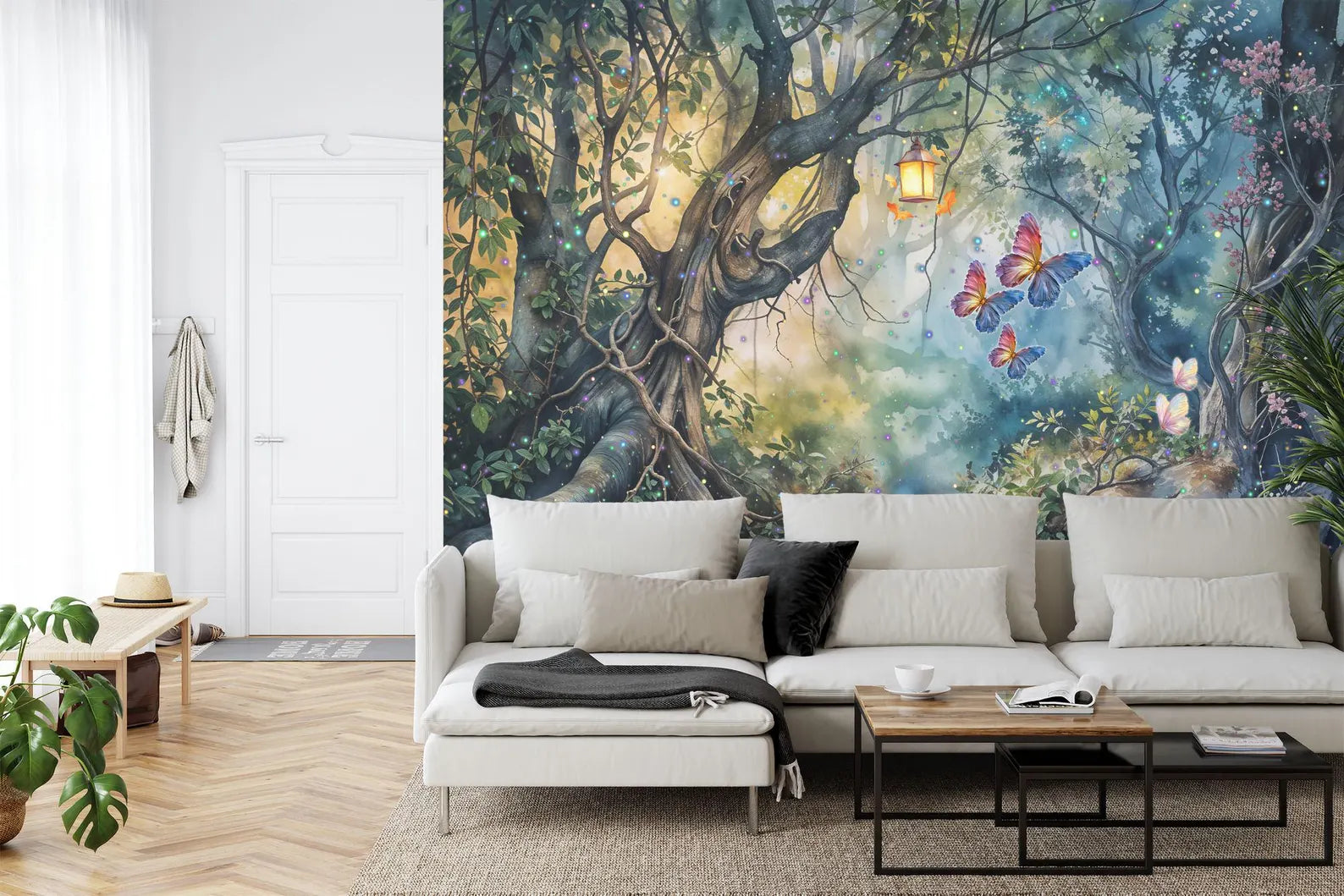 Enchanted Forest Wallpaper Mural Art Print