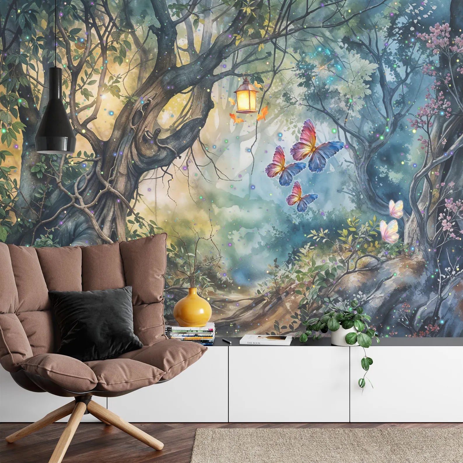 Enchanted Forest Wallpaper Mural Art Print
