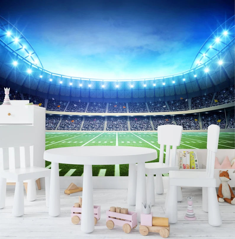 American Football Stadium Wallpaper Mural Gift