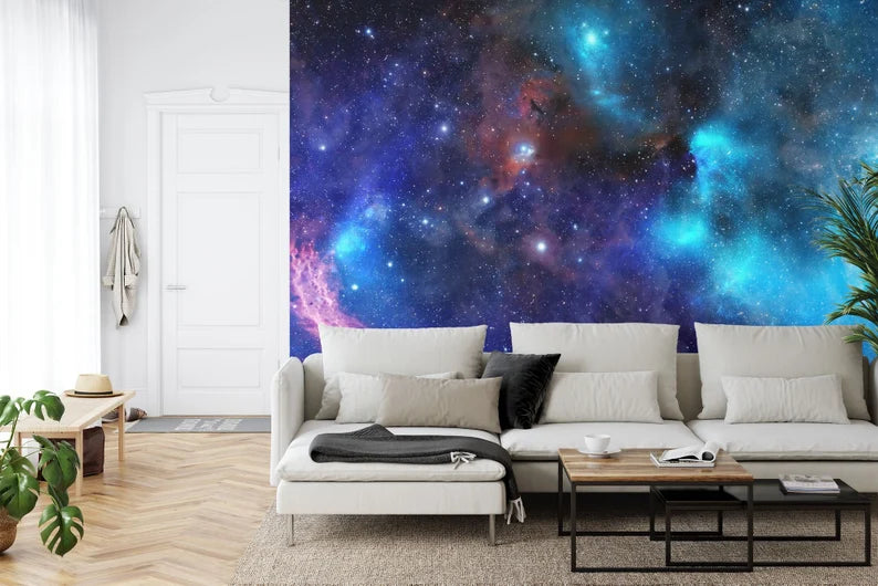 Nebula Gas Cloud Wallpaper Mural