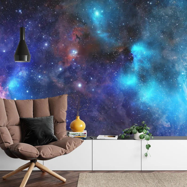 Nebula Gas Cloud Wallpaper Mural