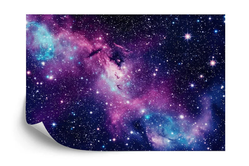 Galaxy Stars Peel and Stick Wall Mural Astronomy