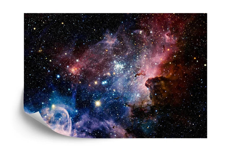 Galaxy Stars Wall Mural Art Print Gift