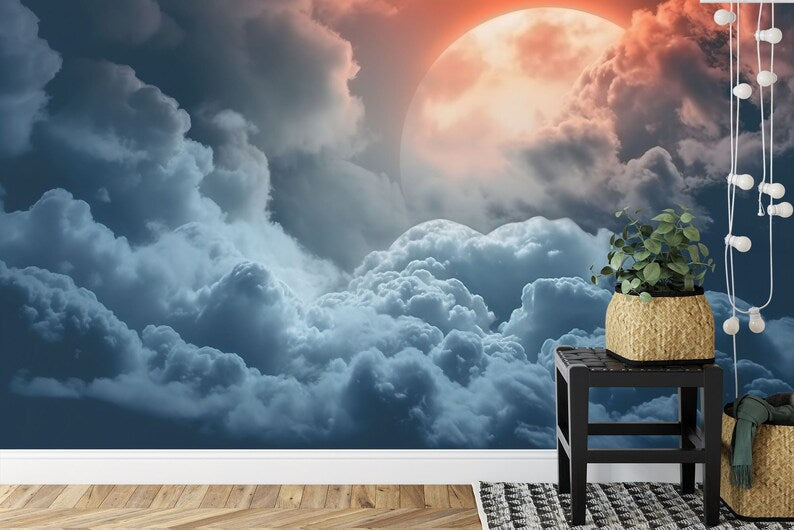 decorative wallpaper mural highlighting artwork details and balanced colors suitable for creative interior wall design wall