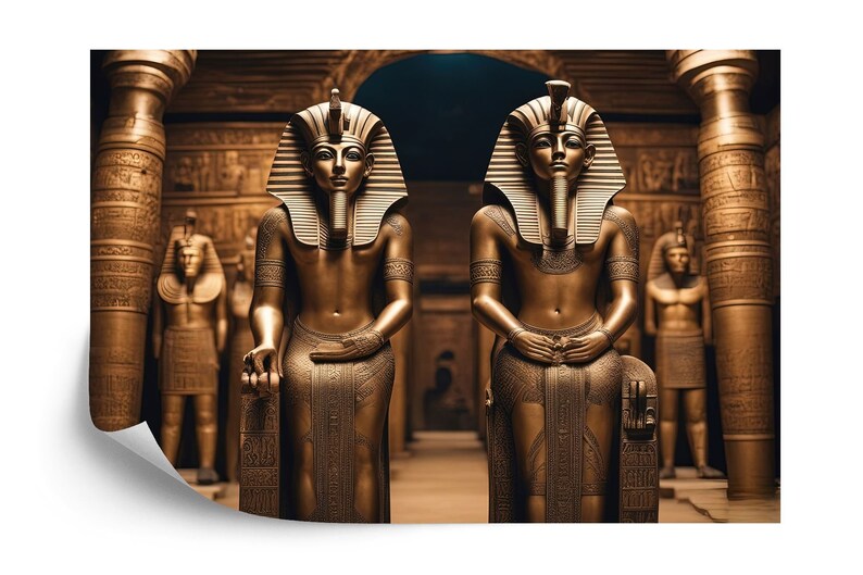 Egyptian Pharaohs Monument Wallpaper Mural Gift