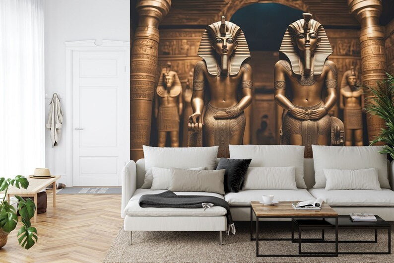 Egyptian Pharaohs Monument Wallpaper Mural Gift