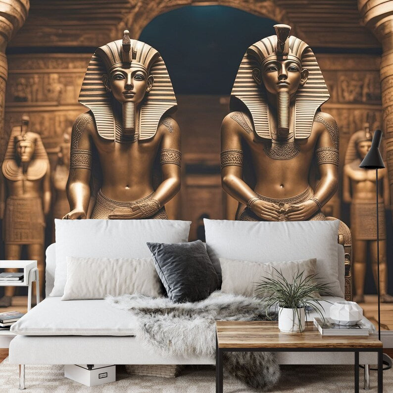 Egyptian Pharaohs Monument Wallpaper Mural Gift
