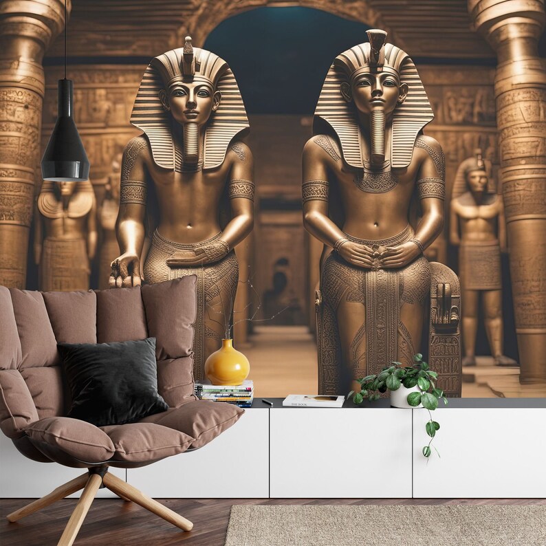 Egyptian Pharaohs Monument Wallpaper Mural Gift