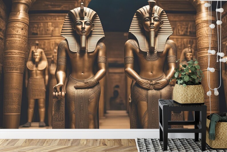 Egyptian Pharaohs Monument Wallpaper Mural Gift