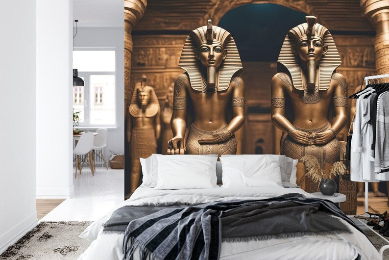 Egyptian Pharaohs Monument Wallpaper Mural Gift