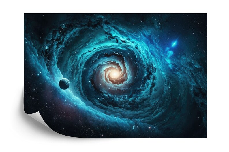 Galaxy Wall Mural, Cosmos Peel and Stick Wallpaper