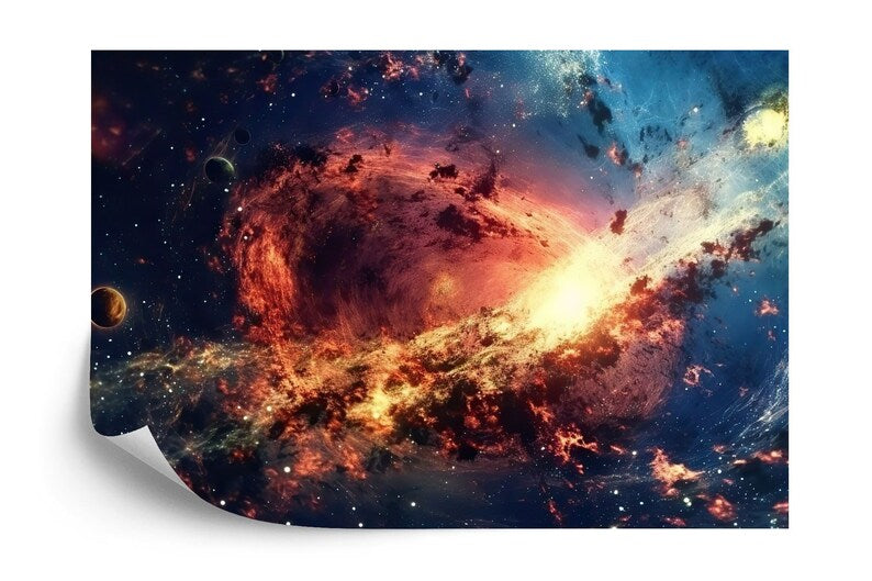 Galaxy Stars Wall Decal, Peel and Stick Outer Space