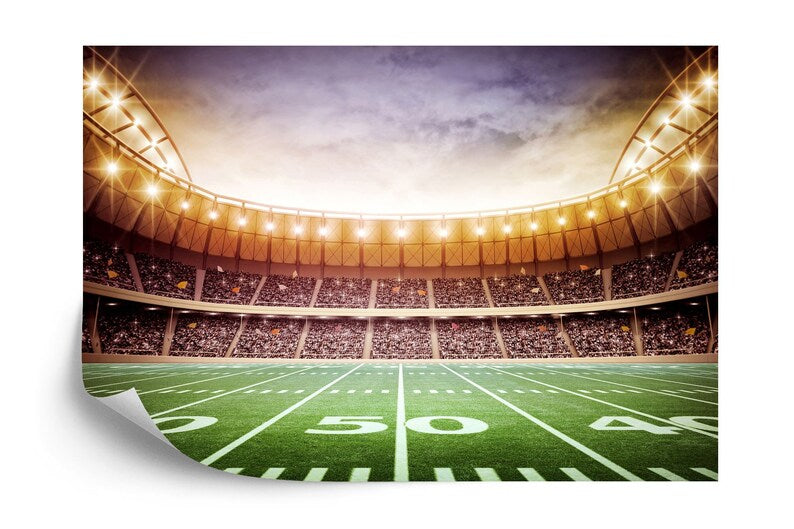 Wallpaper, American Football Stadium Mural