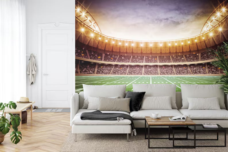 Wallpaper, American Football Stadium Mural