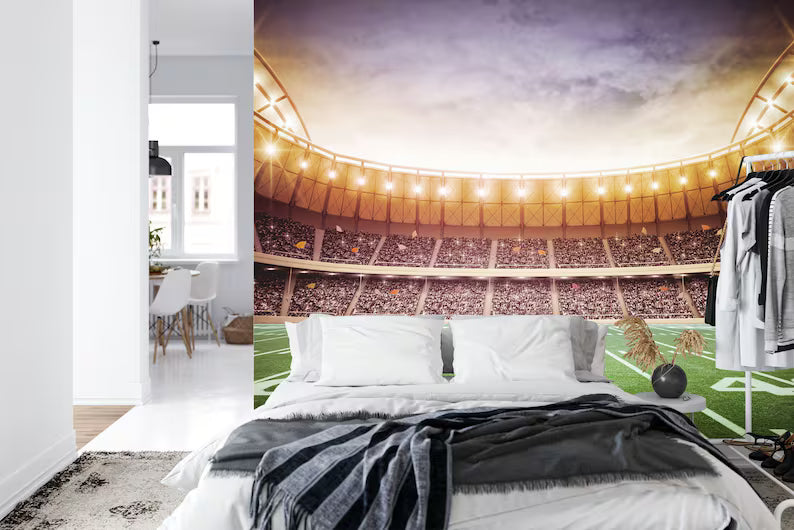 Wallpaper, American Football Stadium Mural