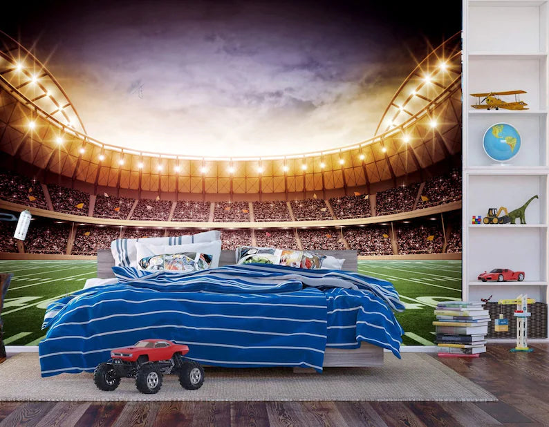 Wallpaper, American Football Stadium Mural