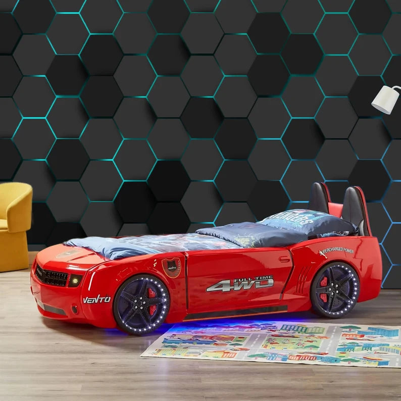 Wallpaper, Hexagonal Gaming Decor Wall Mural, Abstract Art Print