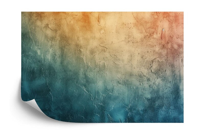 Green Ombre Grunge Wall Decal, Peel and Stick Wallpaper