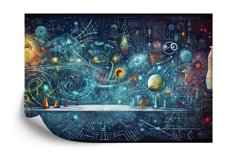 Mathematical Formulas Physics Signs Art Print
