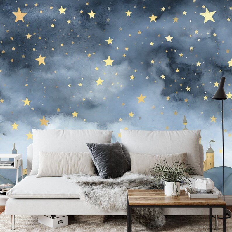 decorative wallpaper mural highlighting artwork details and balanced colors suitable for creative interior wall design wall