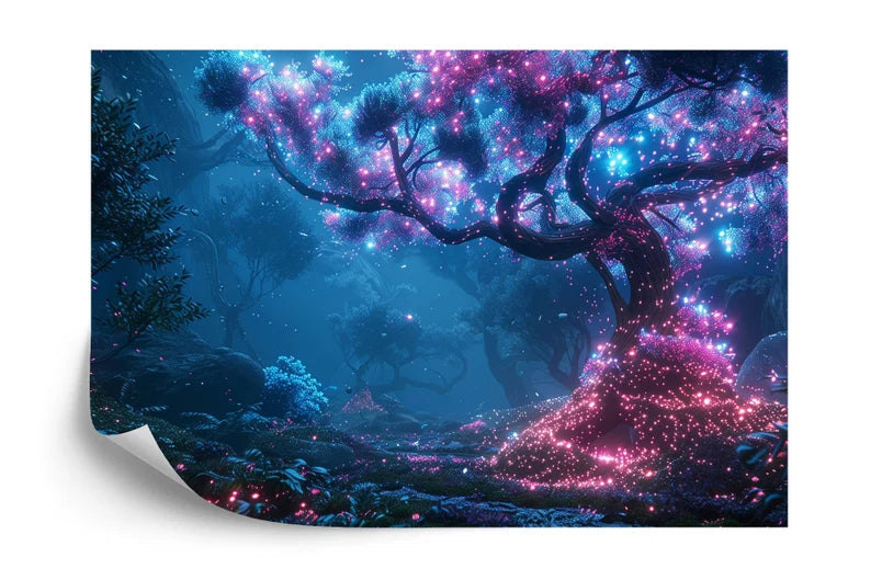 Fantasy Mystical Tree Wallpaper Mural Art Print