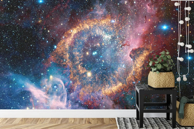 Galaxy Nebula Wall Mural Space Art Print