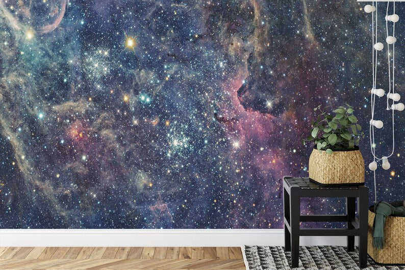 Galaxy Nebula Mural Large Wall Decal Gift