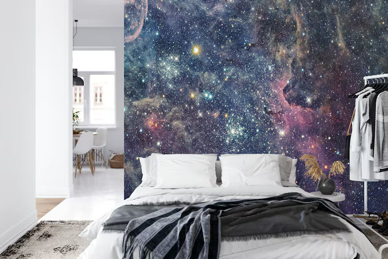 Galaxy Nebula Mural Large Wall Decal Gift