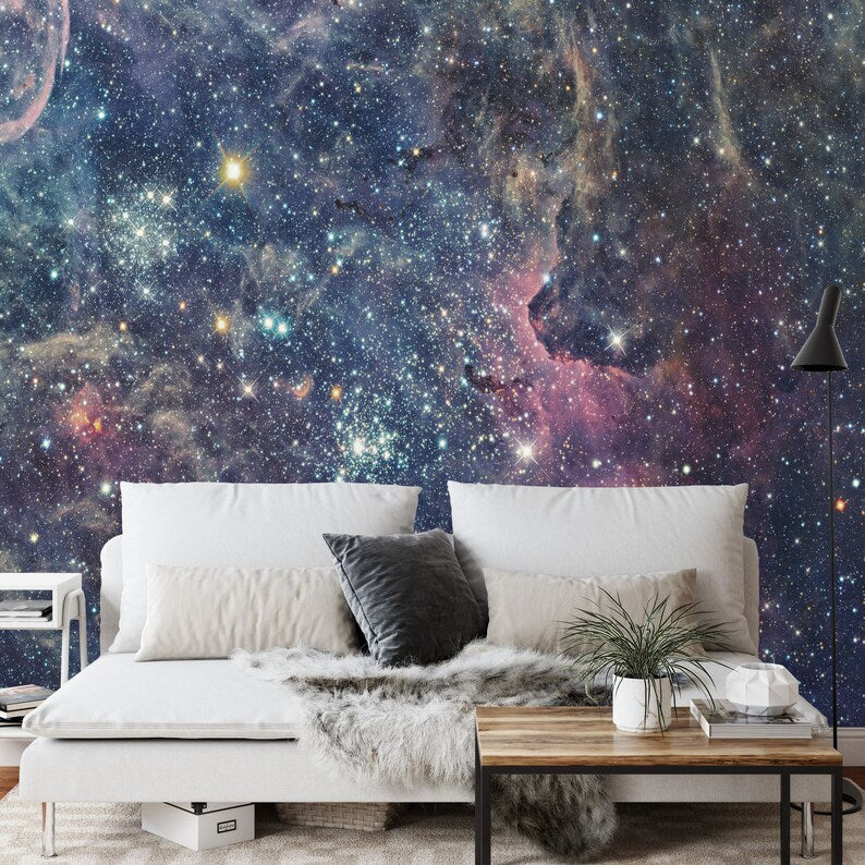 Galaxy Nebula Mural Large Wall Decal Gift
