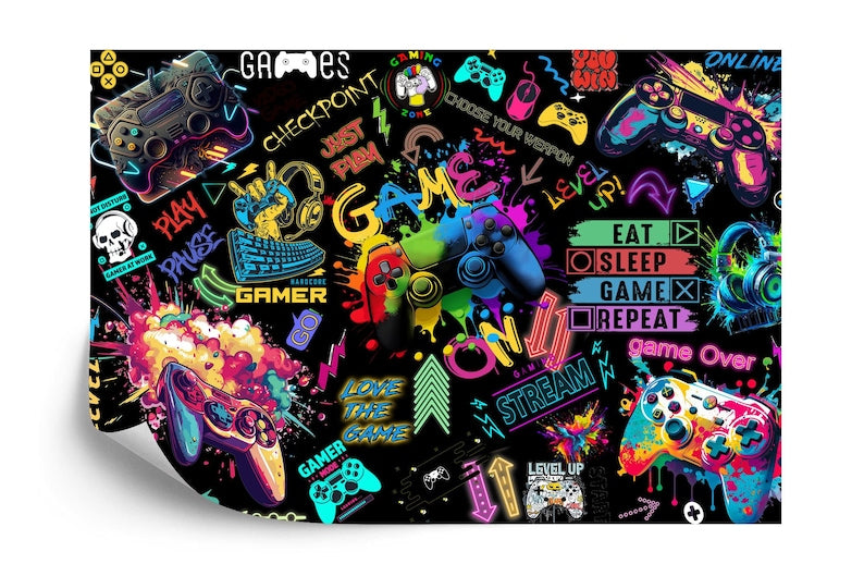 Gaming Wallpaper Special order Adrian - Washable Vlies - 368x254 cm WxH