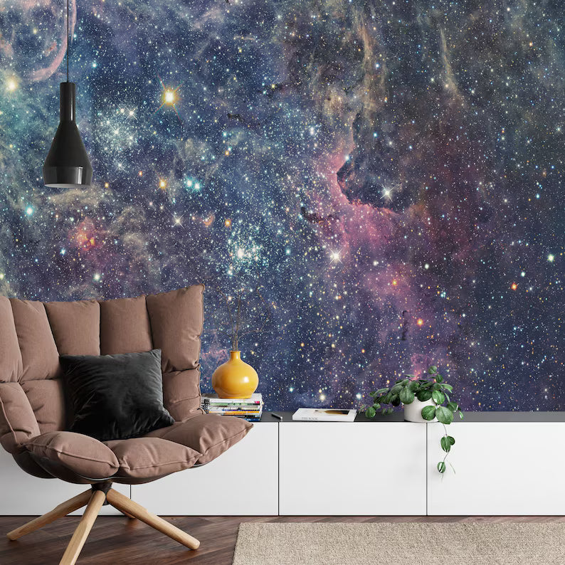 Galaxy Nebula Mural Large Wall Decal Gift