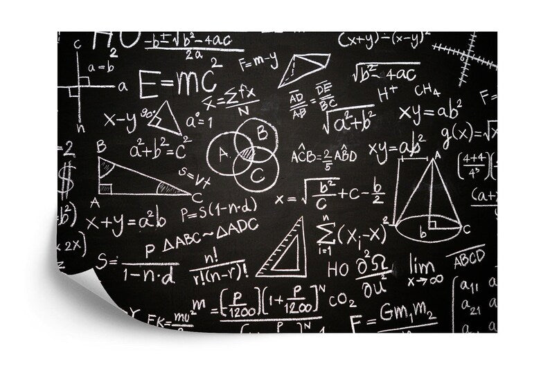 E=MC2 Physics Equation Wallpaper Mural