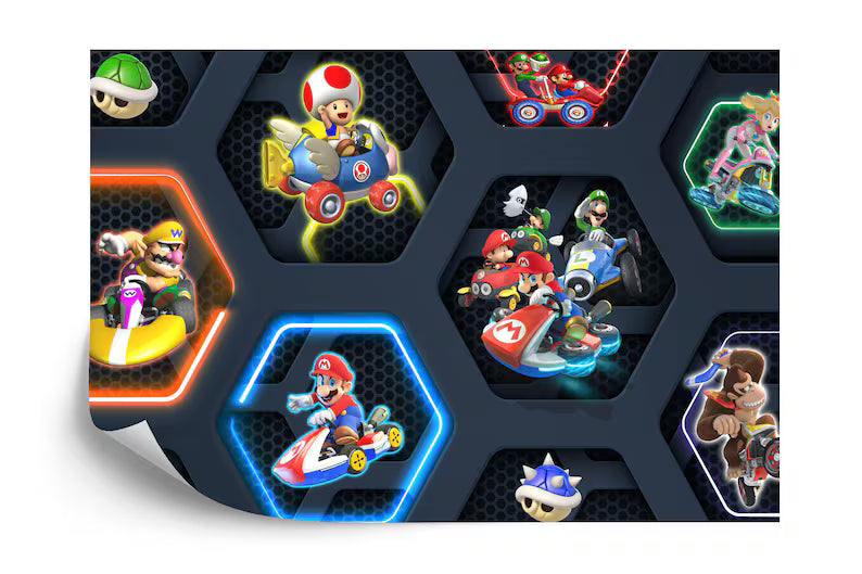 Gaming Room Mural, Game Character Wall Decal