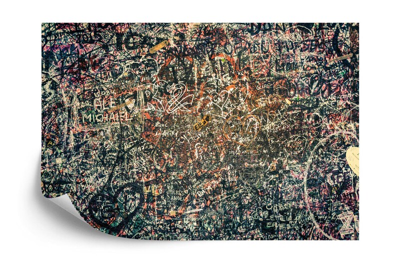 Verona, Italy, Graffiti Wall Mural, Juliet's House Lovers Messages