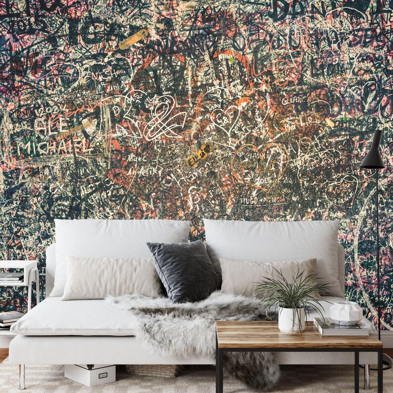 Verona, Italy, Graffiti Wall Mural, Juliet's House Lovers Messages