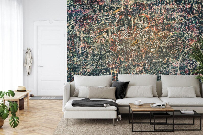 Verona, Italy, Graffiti Wall Mural, Juliet's House Lovers Messages